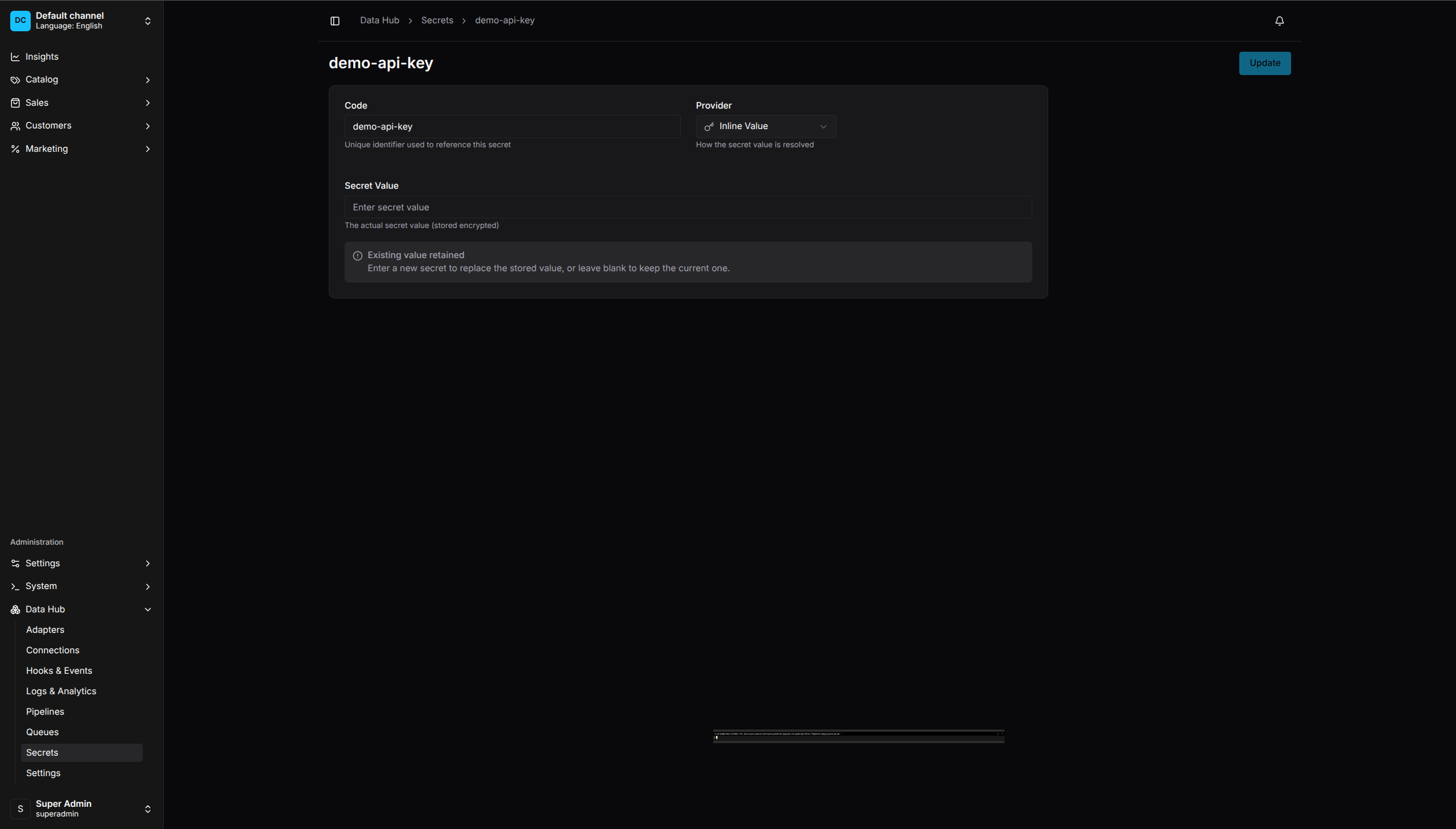 Secret Configuration